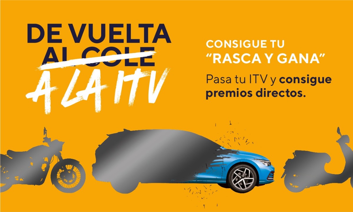 ¡VUELVE A LA ITV y GANA PREMIOS INCREÍBLES!