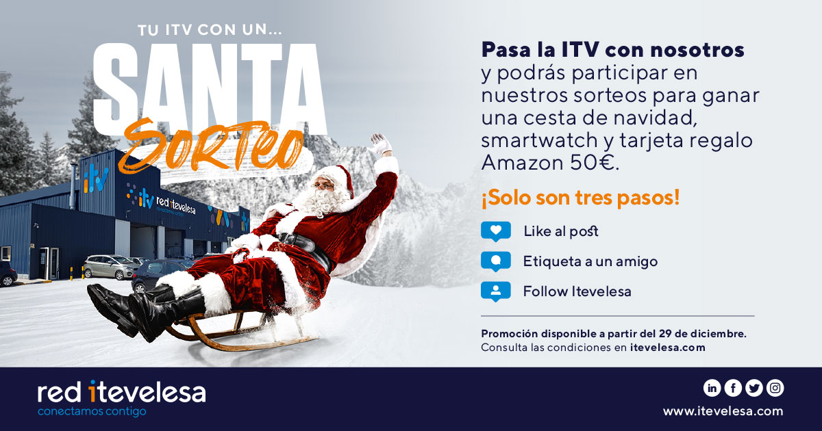 ¡¡Sorteo de Navidad en las Redes Sociales de Red Itevelesa!!