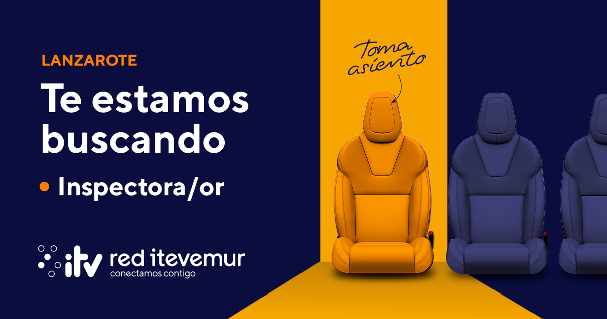 Oferta de empleo: Se busca Inspectora/or mecánica/o para ITV Playa Honda, Lanzarote