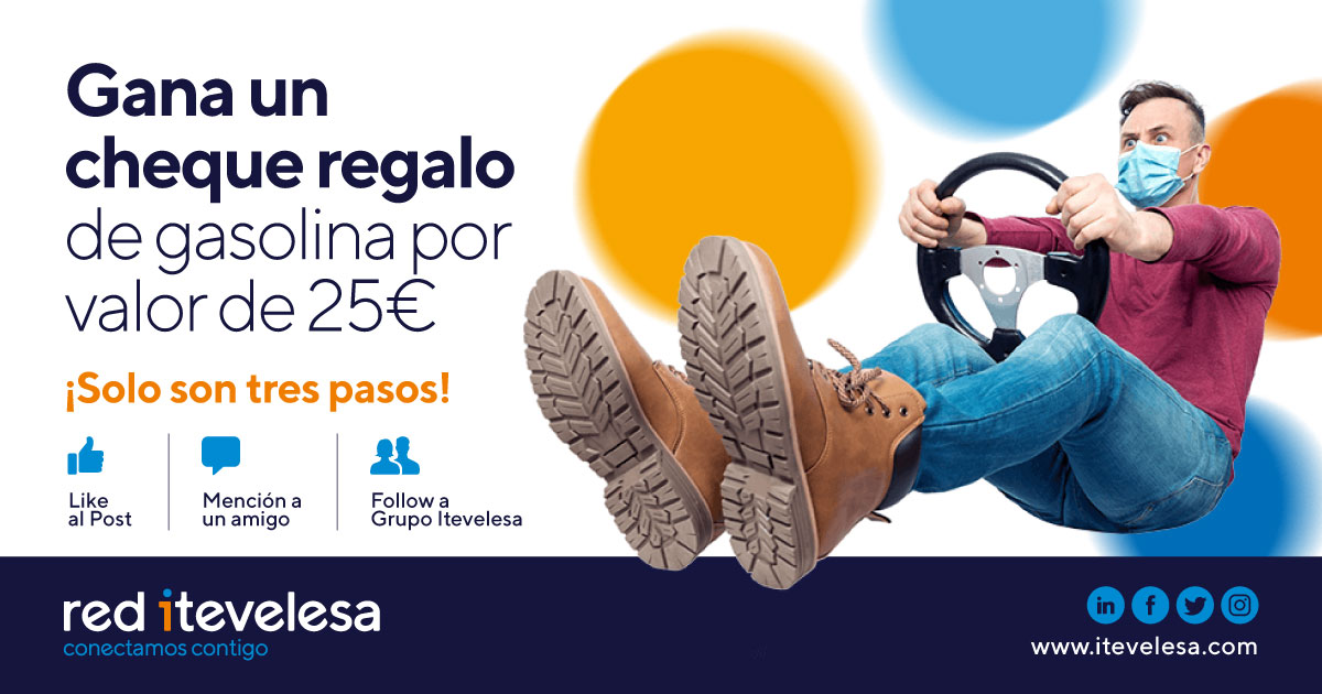 ¡Participa en RRSS y llévate un cheque regalo de combustible!